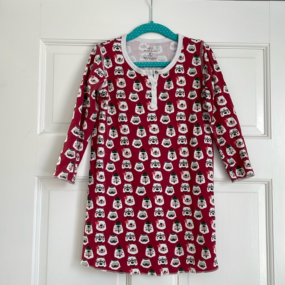 Roberta Roller Rabbit nightgown, size 6